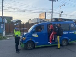 Kembali, Sat Lantas Polres Pematang Siantar Berikan Binluh dan Dikmas Lantas kepada Supir Angkutan Umum