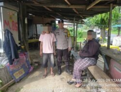 Sering Meresahkan Ibu Kandungnya, Polsek Siantar Martoba Berikan Nasehat