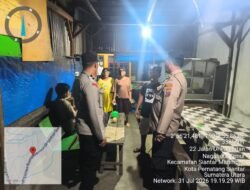 Polsek Siantar Marihat Respon Cepat Cek Keributan di Jalan D.I Panjaitan