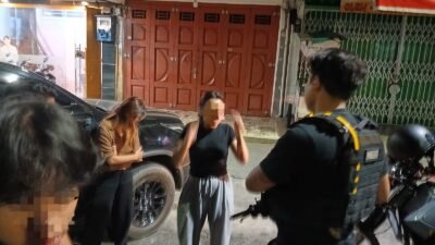 Pastikan aman dan kondusif, Polres Pematang Siantar Patroli Kota Tengah Malam