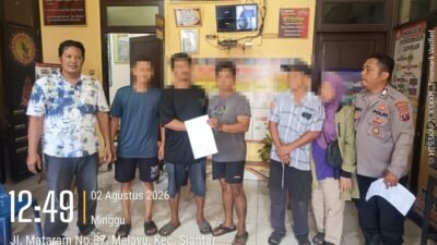 Polsek Siantar Barat Selesaikan Dugaan Penganiayaan Dengan Problem Solving