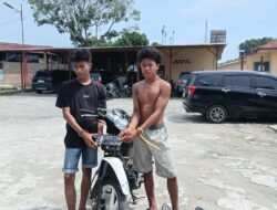 Reaksi Cepat Polsek Dolok Batu Nanggar, Motor Curian Ditemukan di Kebun Sawit, Dua Bersaudara Diringkus