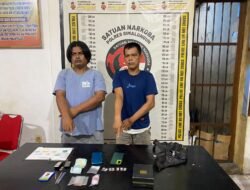 Gerebek Kamar Kos di Tanjung Pasir, Polsek Tanah Jawa Ringkus Dua Pengedar Sabu
