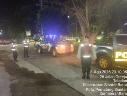 Polres Pematang Siantar Laksanakan KRYD Hingga Subuh