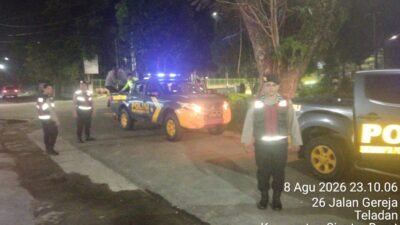 Polres Pematang Siantar Laksanakan KRYD Hingga Subuh