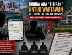 Diduga Ada “Titipan” untuk Wartawan di Festival Tao Toba Jou Jou 2026, Asal-Usulnya Dipertanyakan