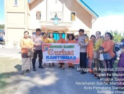 Bhabinkamtibmas Polsek Siantar Martoba Laksanakan Minggu Kasih Curhat Kamtibmas