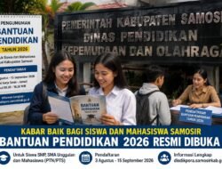 Kabar Baik bagi Siswa dan Mahasiswa Samosir, Bantuan Pendidikan Resmi Dibuka Hingga 15 September 2026