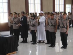 Regenerasi Kepemimpinan, Kapolres Simalungun Pimpin Sertijab Empat Jabatan Strategis di Aula Tathya Dharaka