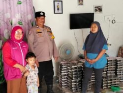 Polsek Siantar Martoba Montoring Distribusi MBG di Posyandu