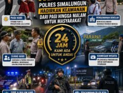 24 Jam Melayani Negara, Polres Simalungun Hadirkan Keamanan dari Pagi hingga Malam untuk Masyarakat