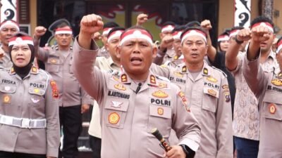 Polres Simalungun Gelorakan Semangat Patriotisme dalam Peringatan HUT RI ke-81: Polri Presisi untuk Indonesia Berdaulat dan Adil Makmur