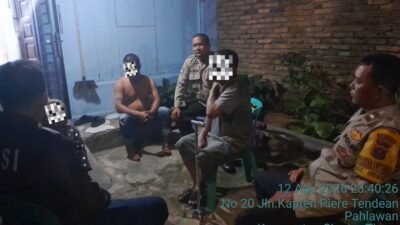Polsek Siantar Timur Cek Laporan Adanya Orang Mabuk Diduga Bawa Sajam