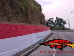 Merah Putih Ditempel di Pinggir Jalan Nasional, Layakkah Simbol Negara Dipasang Seperti Ini?