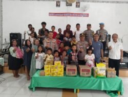 Sambut HUT Kemerdekaan Ke 81 RI, Polsek Siantar Martoba Berikan Bansos di Panti Asuhan Thabita Care