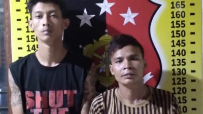 Polsek Bandar Huluan Bekuk Dua Terduga Pelaku Pencurian 34 Tabung Gas LPG 3 Kg
