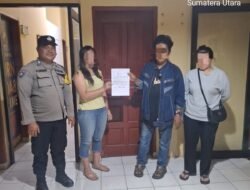 Bhabinkamtibmas Polsek Siantar Marihat Selesaikan Masalah Warga Binaan Dengan Problem Solving