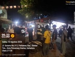 ​Polsek Siantar Timur Cek TKP Laporan Keributan Antar Pemuda
