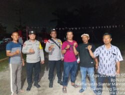 Polsek Siantar Marihat Patroli BLP Cegah 3C
