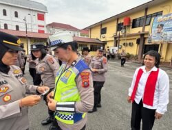 Sambut HUT Polwan ke-78, Polres Pematang Siantar Tingkatkan Disiplin dan Profesionalisme