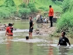 BPBD Simalungun Gerak Cepat Bantu Tim Gabungan Pencarian Anak Hanyut di Sungai Tanjung Pinggir