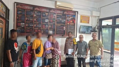 Polsek Siantar Utara Selesaikan Kesalahpahaman Warga Dengan Problem Solving
