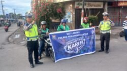 Polantas Karib, Sat Lantas Polres Pematangsiantar Binluh dan Dikmas Lantas
