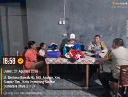 Penarikan Paksa Sepeda motor Debt Collector Polsek Siantar Timur Cek TKP