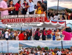 Lomba HUT RI ke-81 Satukan Warga Panampangan dan Mahasiswa KKN dalam Semangat Kebersamaan