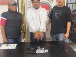 Bongkar Transaksi Narkoba di Pinggir Jalan, Polsek Gunung Malela Ringkus Pemuda Simpan Sabu di Kamar Hotel