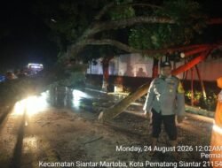 Bhabinkamtibmas Polsek Siantar Marihat Patroli BLP Antisipasi Guantibamas