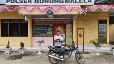 Kabur Sampai ke Aceh, Pelaku Curanmor Asal Simalungun Akhirnya Diringkus Polsek Gunung Malela