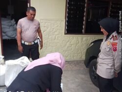 Kapolsek Siantar Selatan Kawal Petani Binaan Jual Jagung ke Bulog