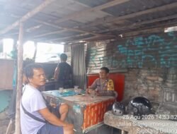 Polsek Siantar Utara Sampaikan Pesan Pesan Kamtibmas Kepada Warga