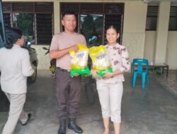 GPM Polsek Siantar Selatan Disambut Masyarakat, 100 Zak Beras SPHP Terjual