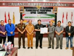 Bupati Samosir dan DPRD Sepakati KUA-PPAS APBD 2027