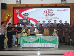 Kapolres Pematang Siantar Beri Surprise Harlah Kejaksaan RI ke-81, Perkuat Sinergitas Penegak Hukum