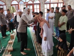 Maulid Nabi di Masjid Safarul Qadri, Kapolres Pematangsiantar Ajak Personel Teladani Akhlak Rasulullah
