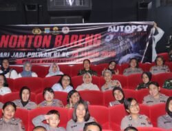 Nobar HUT Polwan ke-78, Polres Pematangsiantar Perkuat Kebersamaan dan Sinergitas