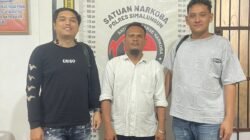 Brantas Narkoba Polsek Gunung Malela Ringkus Pria Paruh Baya, Amankan Sabu di Kebun Sawit Karang Rejo