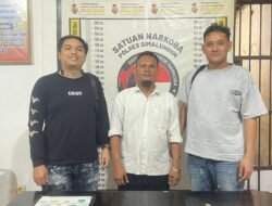 Brantas Narkoba Polsek Gunung Malela Ringkus Pria Paruh Baya, Amankan Sabu di Kebun Sawit Karang Rejo