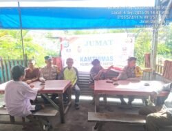 Polsek Siantar Marihat Curhat Kamtibmas Kepada Masyarakat
