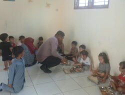 Polsek Siantar Martoba Monitoring Distribusi MBG di PAUD SAB