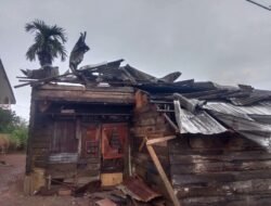Angin Kencang Terjang Dairi, Lima Ruang SD dan Rumah Warga Rusak