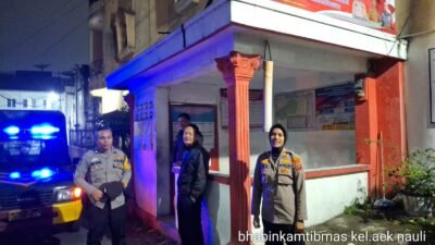 Polsek Siantar Selatan Laksanakan SALING di Pos Kamling Merah Putih