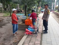 Bhabinkamtibmas Polsek Siantar Barat Patroli KRYD di Objek Vital