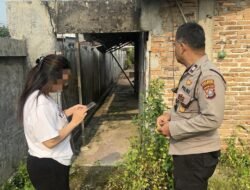 Polsek Siantar Martoba Cek TKP Dugaan Pencurian di Jalan Sumber Jaya