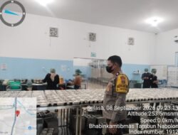 Polsek Siantar Martoba Montoring Distribusi MBG di Dapur SPPG Martoba