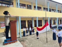 Kapolsek Siantar Selatan Ajak Siswa SMP Negeri 12 Pematang Siantar Tingkatkan Disiplin dan Jauhi Kenakalan Remaja