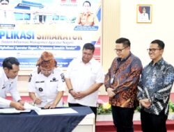 Integrasikan Data Administrasi Aparatur Nagori, Bupati Simalungun Luncurkan Aplikasi SIMARATUR